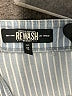 Rewash 100% Cotton Stripes Blue Jumpsuit Size S - photo 4