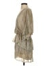 IRO Metallic Gold Cocktail Dress Size EU (FR) 34 / US 2 - photo 5