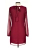 BCBGeneration 100% Polyester Solid Burgundy Casual Dress Size XS - photo 2