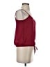 Hippie Rose 100% Polyester Burgundy Sleeveless Blouse Size XS - photo 4