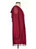 BCBGeneration 100% Polyester Solid Burgundy Casual Dress Size XS - photo 4