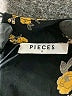 Pieces 100% Viscose Floral Black 3/4 Sleeve Blouse Size S - photo 7