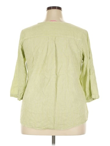 Woman Within 3/4 Sleeve Blouse (view 2)
