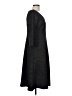 SLNY Solid Gray Casual Dress Size 10 - photo 4