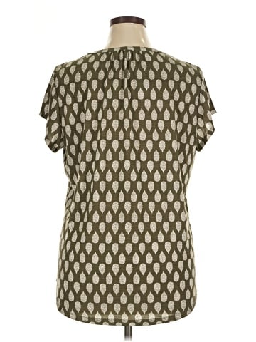 Liz Claiborne Short Sleeve Blouse (view 2)