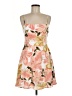 B. Darlin 100% Polyester Tropical Pink Cocktail Dress Size 9 - 10 - photo 1