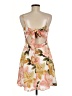 B. Darlin 100% Polyester Tropical Pink Cocktail Dress Size 9 - 10 - photo 2