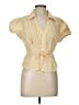 Cider Yellow Short Sleeve Blouse Size XL - photo 1