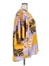 Andree by UNIT Color Block Yellow 3/4 Sleeve Blouse Size 2X - photo 4