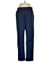 Nike 100% Polyester Solid Blue Track Pants Size M - photo 1