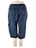 Lane Bryant 100% Lyocell Blue Cargo Pants Size 22 - 24 Plus - photo 2