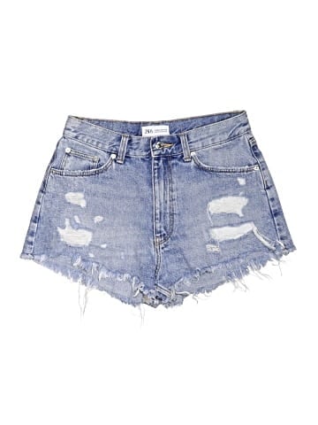 Zara Denim Shorts (view 1)