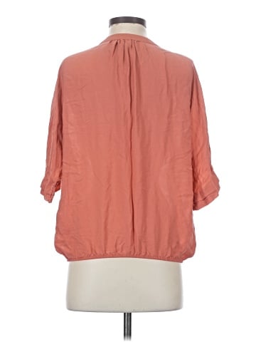 Joie 3/4 Sleeve Silk Top (view 2)