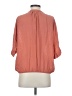 Joie 100% Silk Orange 3/4 Sleeve Silk Top Size S - photo 2