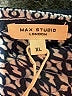 Max Studio 100% Polyester Tweed Blue Jumpsuit Size XL - photo 4