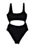 Aerie Solid Black One Piece Swimsuit Size M - photo 2