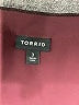 Torrid 100% Polyester Burgundy 3/4 Sleeve Blouse Size 3X Plus (3) - photo 7