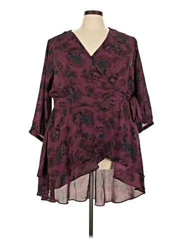 Torrid Long Sleeve Blouse (view 1)
