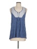 Ellen Tracy Blue Sleeveless Blouse Size M - photo 1
