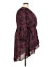 Torrid 100% Polyester Burgundy Long Sleeve Blouse Size 3X Plus (3) - photo 4