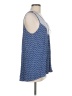 Ellen Tracy Blue Sleeveless Blouse Size M - photo 4