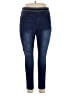 No Boundaries Solid Blue Jeggings Size XL - photo 1