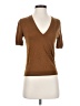 Zara Brown Short Sleeve Top Size S - photo 1