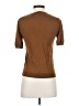Zara Brown Short Sleeve Top Size S - photo 2