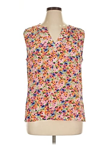 Banana Republic Sleeveless Silk Top (view 1)