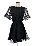 Macaron 100% Polyester Black Cocktail Dress Size S - photo 1