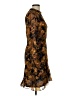 Whistles 100% Polyester Print Brown Cocktail Dress Size 10 - photo 4