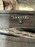 Theory Solid Black Wool Skirt Size 4 - photo 4