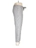 SOHO Apparel Ltd Checkered-gingham Gray Casual Pants Size L - photo 4