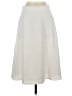 J.Crew Solid Ivory Formal Skirt Size 2 - photo 1