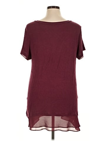 LOGO by Lori Goldstein Short Sleeve Top (view 2)