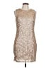 Xscape Gold Cocktail Dress Size 10 - photo 1