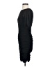 Ganni Solid Black Cocktail Dress Size EU 32 / US 2 - photo 5