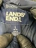 Lands' End 100% Nylon Solid Blue Snow Jacket Size 10 - 12 - photo 3