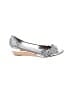 FRYE 100% Leather Metallic Silver Wedges Size 6 - photo 1