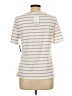 Green Envelope Stripes Ivory Short Sleeve T-Shirt Size L - photo 2