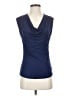 Halogen Blue Sleeveless Blouse Size XS - photo 1