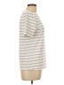 Green Envelope Stripes Ivory Short Sleeve T-Shirt Size L - photo 4