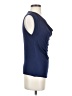 Halogen Blue Sleeveless Blouse Size XS - photo 4