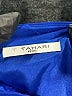 T Tahari 100% Polyester Solid Blue Cocktail Dress Size 4 - photo 7