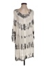 Freeloader 100% Rayon Tie-dye Gray Casual Dress Size S - photo 1