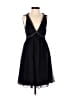 Forever New 100% Silk Stars Black Cocktail Dress Size 6 - photo 1