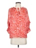 Ramy Brook Red 3/4 Sleeve Blouse Size S - photo 1