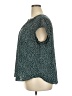 41Hawthorn Polka Dots Teal Short Sleeve Blouse Size 2X - photo 5