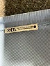 Zara Solid Blue Casual Dress Size XS - photo 7
