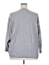 Aaeda Hearts Gray Pullover Sweater Size 2X - photo 2